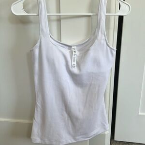ALO Yoga Ribbed Minimalist Tank - small